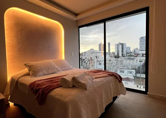 Apartamento en Roma Norte, Estilo mas Comfort * México DF