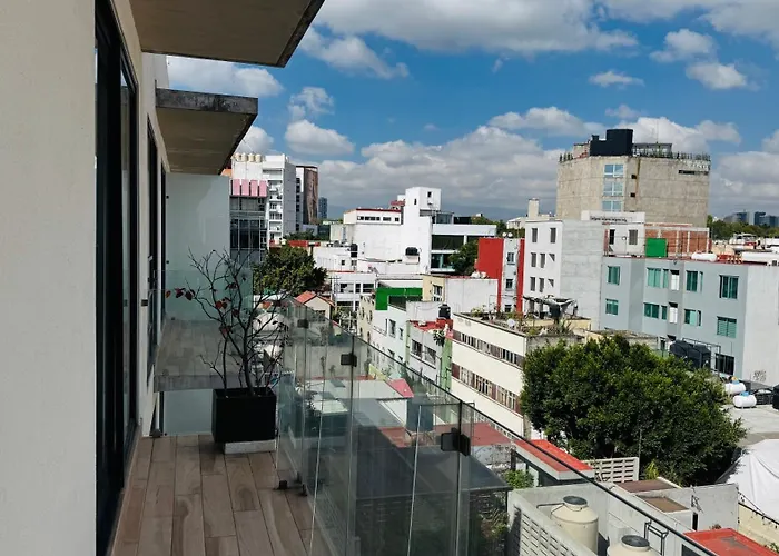 Apartamento en Roma Norte, Estilo mas Comfort * México DF